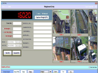 Weighbridge Software Weighment entry